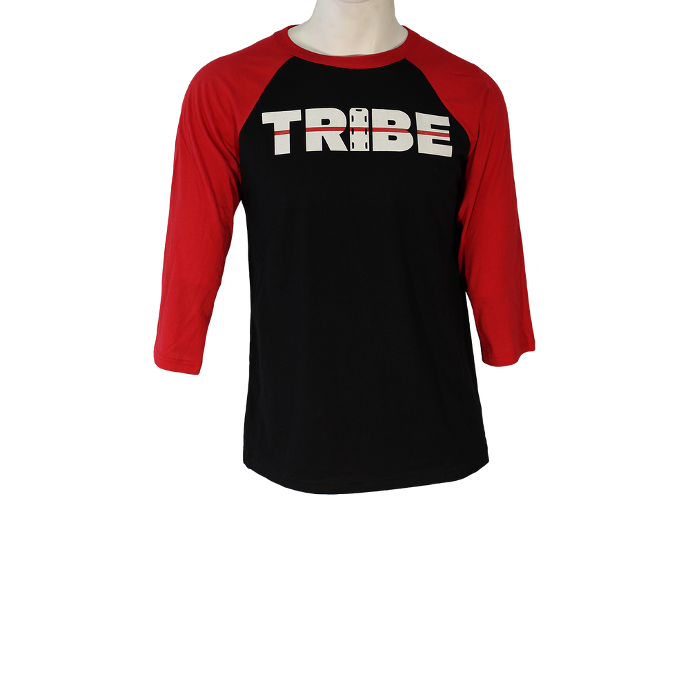 TRIBE 3/4 sleeve baseball T