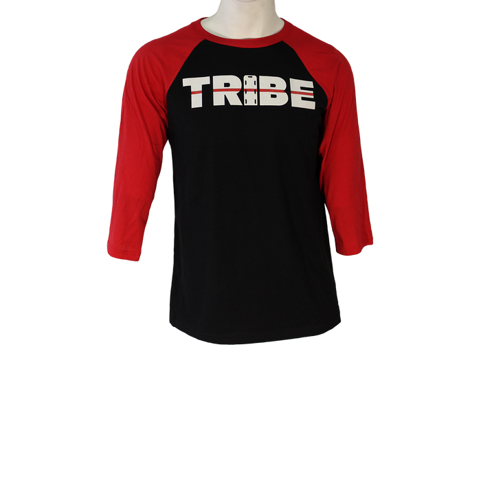 TRIBE 3/4 sleeve baseball T